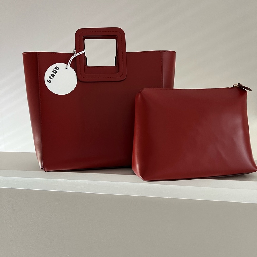Staud Shirley Bag in cognac - Picture 10 of 11